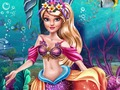 Logħba Ellie Mermaid vs Princess onlajn