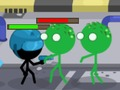 Logħba Stickmen kontra zombies onlajn