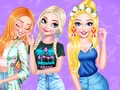 Logħba Princesses u annimali domestiċi  onlajn