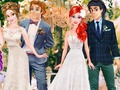 Logħba Princesses: Boho Double Wedding  onlajn