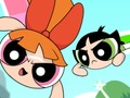 Logħba Bniet Powerpuff: Smashing Bots  onlajn