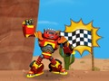 Logħba Karozzi flash u miraklu: kodiċi tal-programm tar-robot racers  onlajn