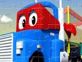 Logħba Car City Trucks Jigsaw onlajn