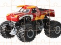 Logħba Monster Truck Jigsaw Isfida  onlajn