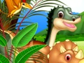 Logħba Dino Jiżżerżaq Puzzles  onlajn