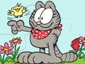 Logħba Garfield Puzzle  onlajn