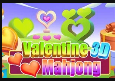 Logħba Valentine 3d Mahjong onlajn