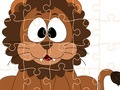 Logħba Cartoon Puzzle Annimali  onlajn