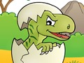 Logħba Logħba Kulur Dino  onlajn