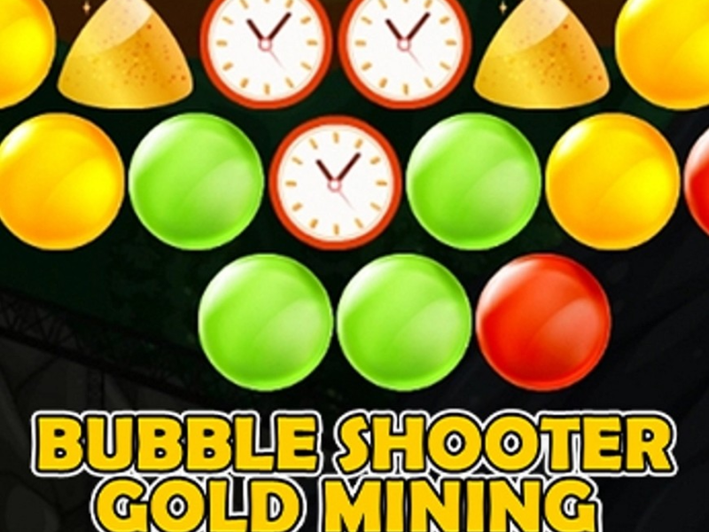 Logħba Bubble Shooter Minjieri tad-Deheb  onlajn