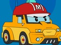 Logħba Ktieb tal-Kulur Robocar Poli  onlajn