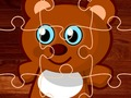 Logħba Puzzle Bear Cartoon  onlajn