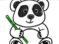 Logħba Lura l-Iskola: Kulur tal-Panda  onlajn