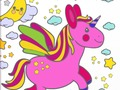 Logħba Ktieb tal-Koloranti Fabulous Unicorn Cute  onlajn