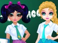 Logħba Jacqueline u Eliza School Bag Konkors tad-Disinn  onlajn