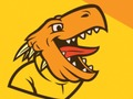 Logħba Koloranti gwerriera tad-dinosawru  onlajn