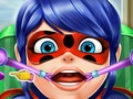 Logħba Ladybug: It-tabib jittratta l-gerżuma  onlajn