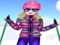 Logħba Dressup Ski Happy  onlajn