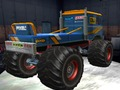 Logħba Sewqan monster truck permezz tal-muntanji  onlajn