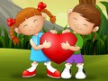 Logħba Rota tal-bużżieqa ta’ Valentine  onlajn