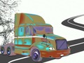 Logħba Trakkijiet Koloranti Volvo  onlajn