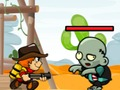 Logħba Cowboy vs Zombies onlajn