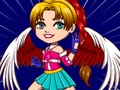 Logħba Logħba tal-Fighter Chibi Dress Up  onlajn