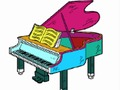 Logħba Lura l-Iskola: Ktieb Koloranti Piano  onlajn