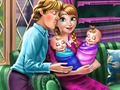 Logħba Jum il-Familja Princess tas-Silġ  onlajn