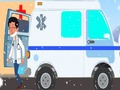 Logħba Jigsaw Trucks tal-Ambulanza  onlajn