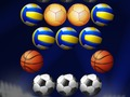Logħba Bubble Shooter Futbol Deheb  onlajn