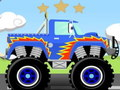 Logħba Jigsaw Trucks Monster Fun  onlajn