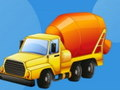 Logħba Jigsaw Trucks tal-Cartoon  onlajn