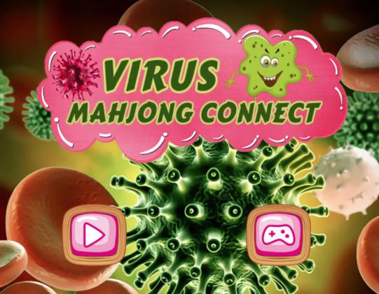Logħba Konnessjoni tal-Virus Mahjong  onlajn