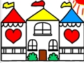 Logħba Lura Għall-Ktieb Koloranti DOLLHOUSE  onlajn