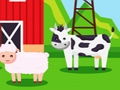 Logħba Cartoon Farm Spot Id-Differenza  onlajn
