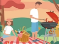 Logħba Barbecue Picnic Oġġetti moħbija  onlajn