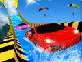 Logħba Water Slide Car Racing Adventure 2020 onlajn
