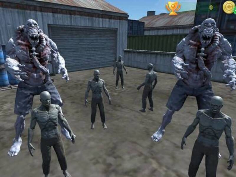 Logħba Zombie Shooter 2 onlajn