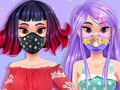 Logħba Makeover tal-Maskra ta 'Rutina tal-Ġilda Kawaii  onlajn