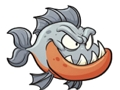 Logħba Puzzles Ħelu tal-Piranha  onlajn