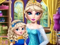 Logħba Ice Queen Mommy Real Makeover onlajn