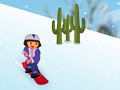 Logħba Skates tas-Snow Dora  onlajn