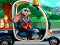 Logħba Bniet Waħħalha Bunny Car  onlajn