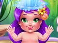Logħba Mermaid Baby Bath onlajn