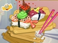 Logħba Happy Sushi Roll onlajn