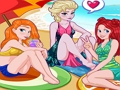 Logħba Princess Beach Party onlajn