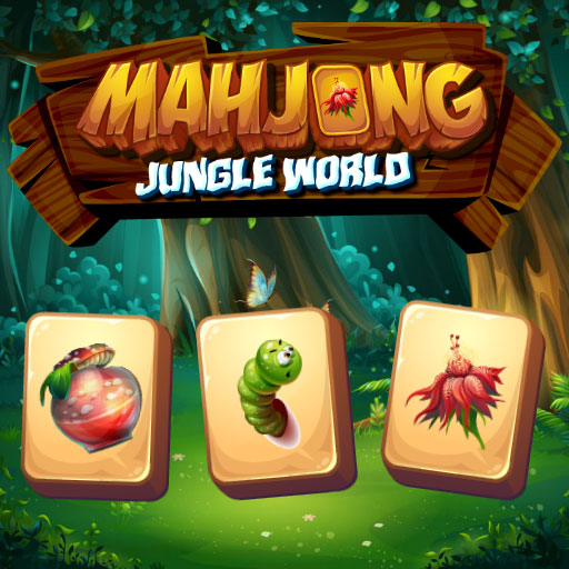 Logħba Mahjong Jungle World onlajn