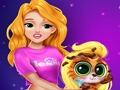 Logħba Salvataġġ Blonde Princess Kitty  onlajn