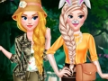 Logħba Vjaġġ Safari Princess Girls  onlajn